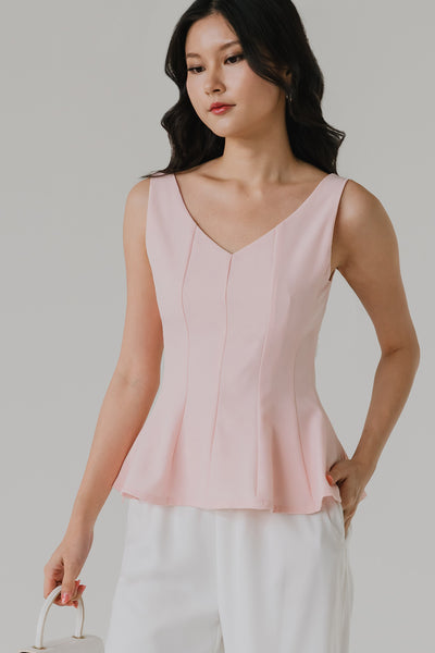 Golden Hour Reversible Top (Pink)