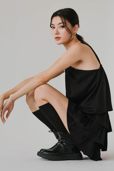 Khalessi Halter Top (Black)