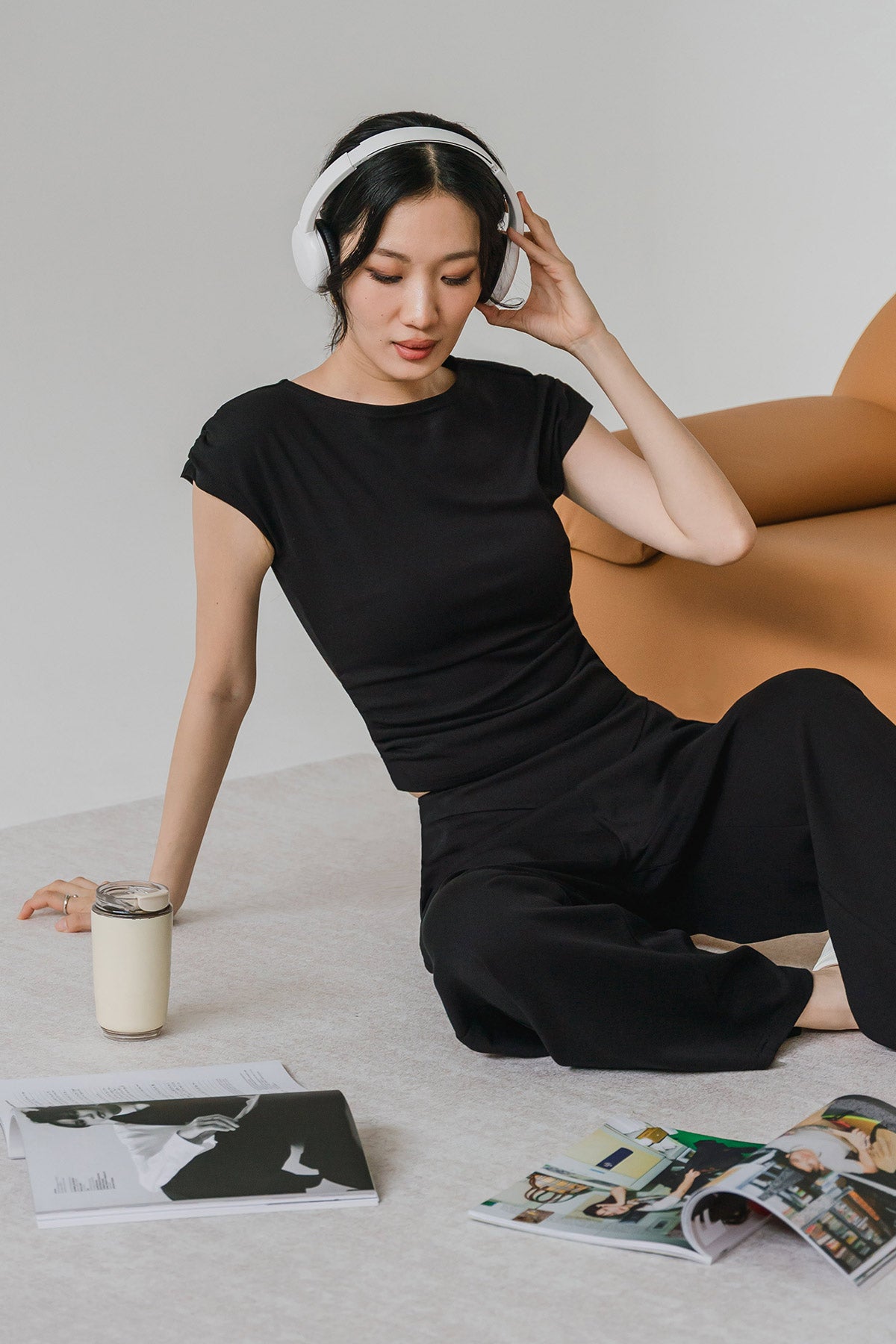 Off Duty Padded Top (Black)