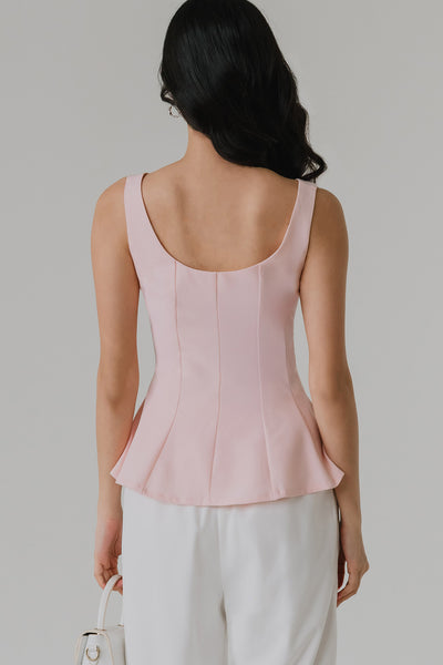 Golden Hour Reversible Top (Pink)