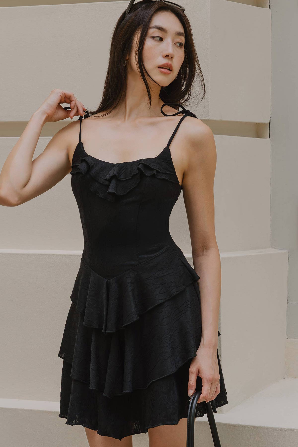 A Sweet Life Lace Dress (Black)