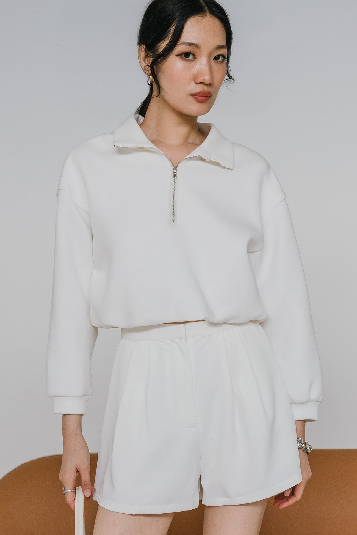 The Essential Pullover (White)