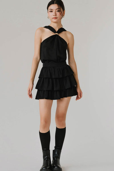 Khalessi Halter Top (Black)