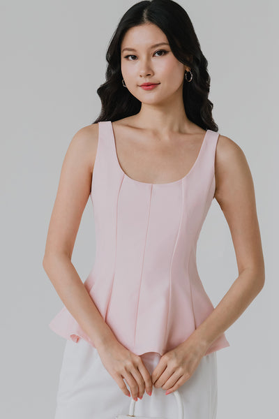 Golden Hour Reversible Top (Pink)