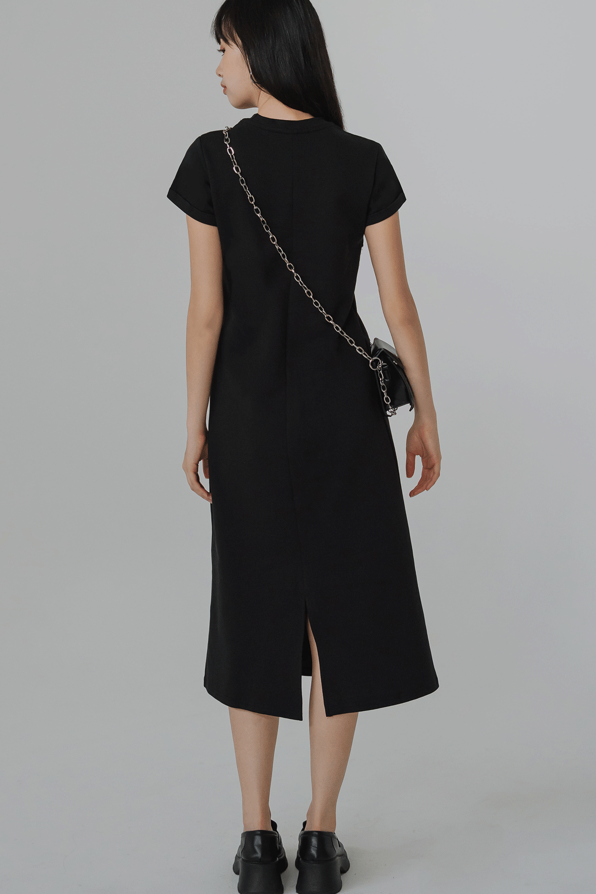 PO* For Keeps Midi Dress (Black)