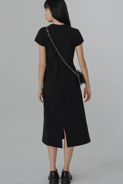 PO* For Keeps Midi Dress (Black)