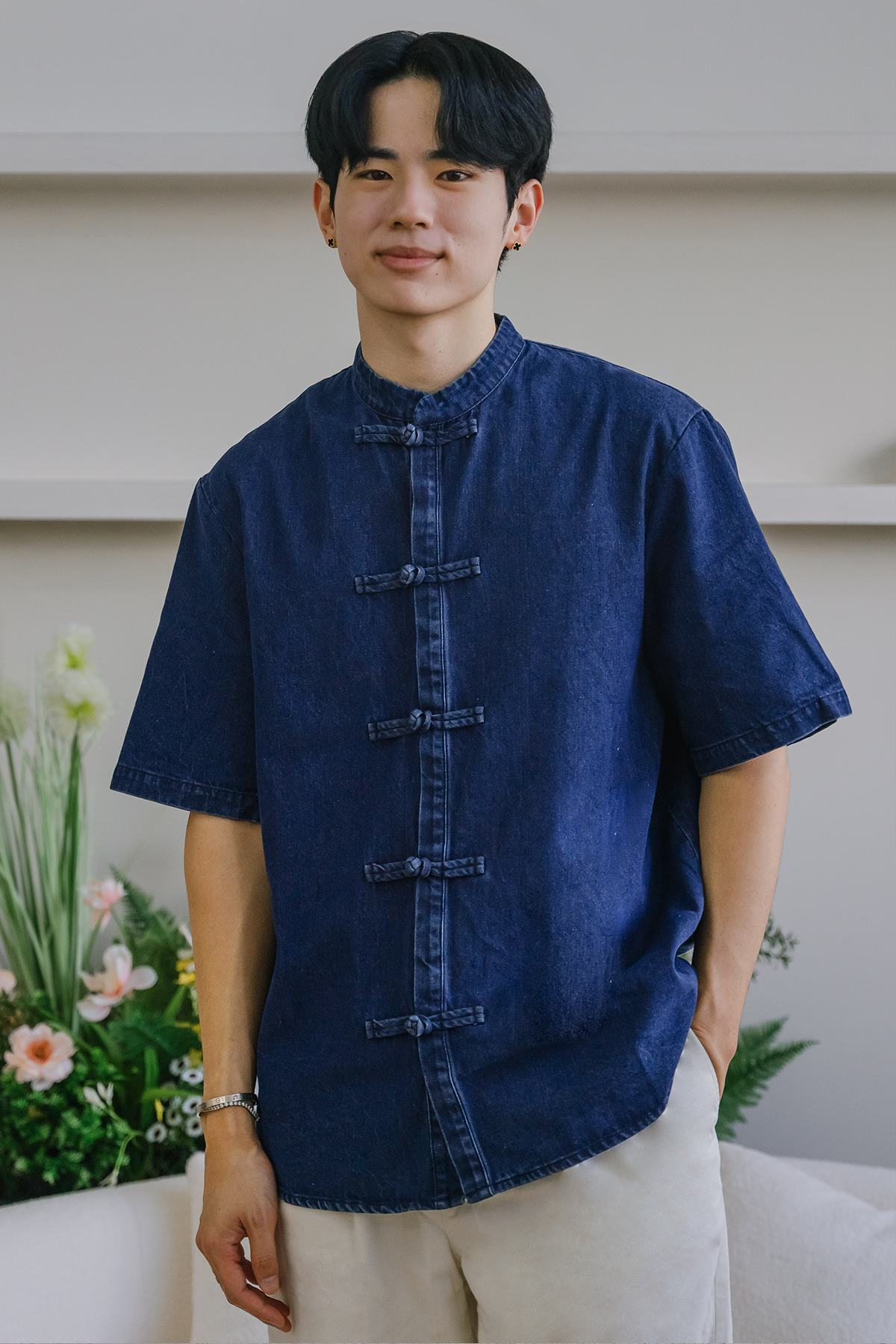 Preorder* Denim Knot Shirt