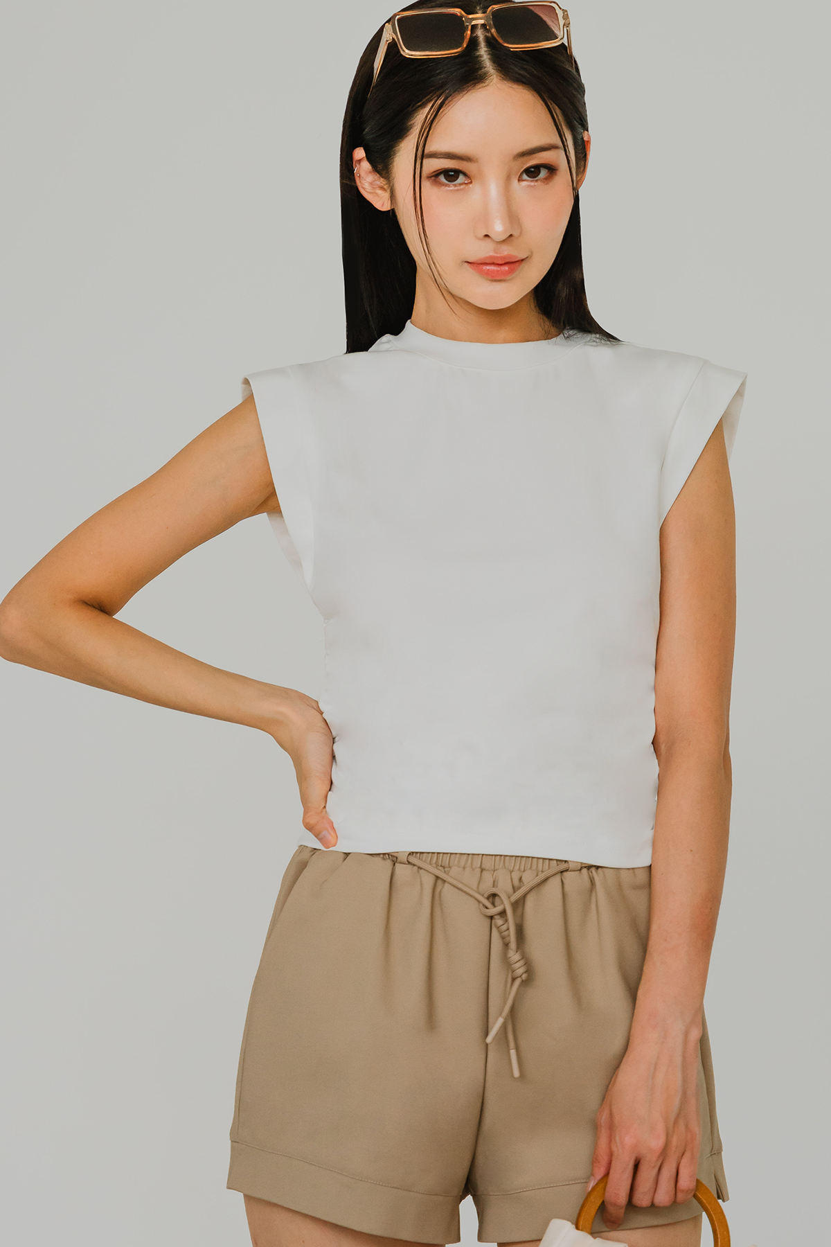 Aurora Cotton Top (White)