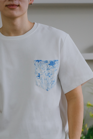 Eternal Sunshine Pocket Tee (Porcelain)