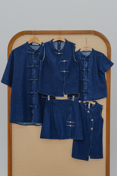 Preorder* Mini Denim Charm Shirt