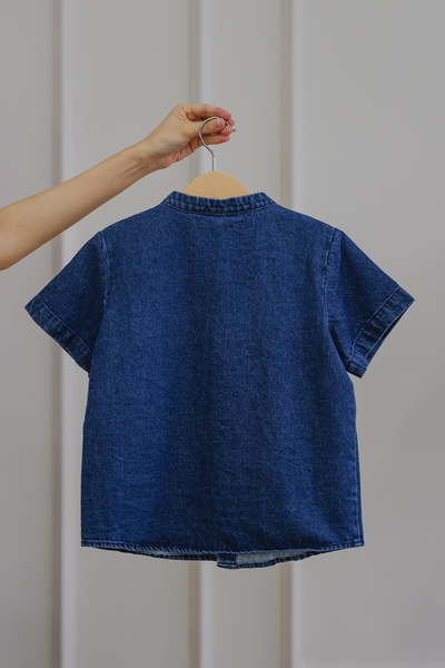 Preorder* Mini Denim Charm Shirt