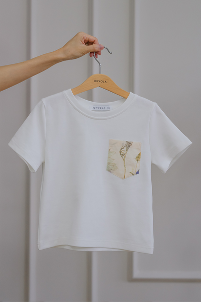 Mini Eternal Sunshine Pocket Tee (Dandelion)