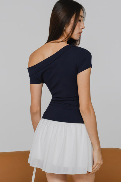 Kaia Padded Top (Navy)