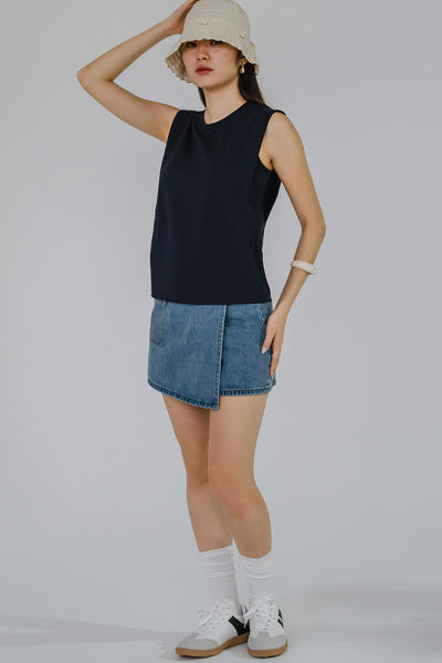 Voyager Cotton Top (Navy)