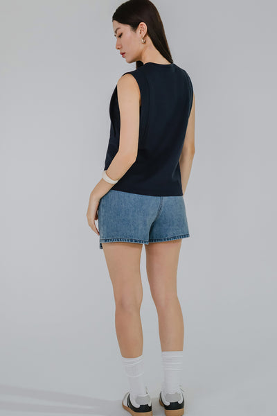 Taylor Denim Skort (Blue)