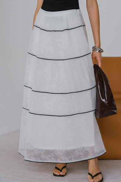 Heirloom Lace Skirt (White)