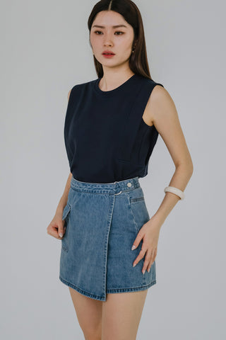 Voyager Cotton Top (Navy)