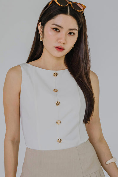 Heirloom Charm Top (White)