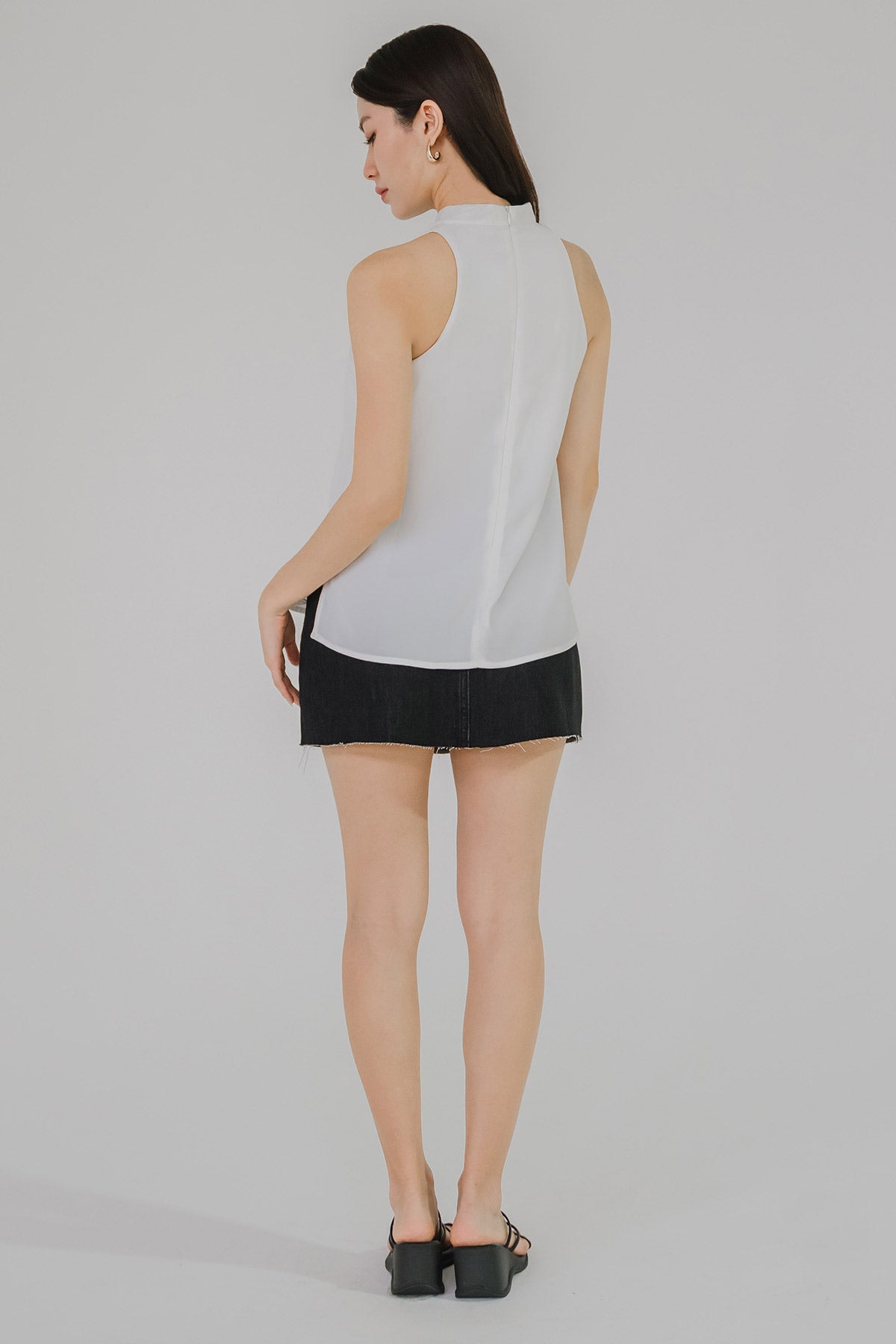 Yves Padded Top (White)