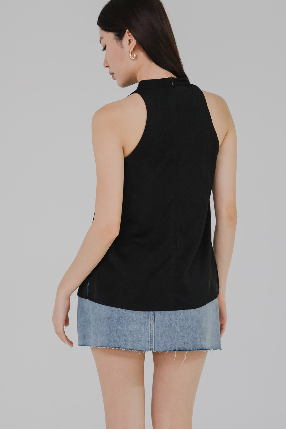 Yves Padded Top (Black)