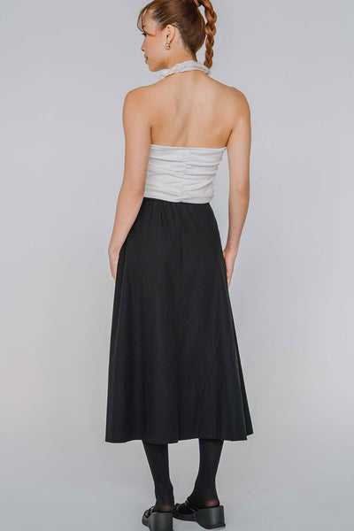 Sohee Padded Halter Top (White)