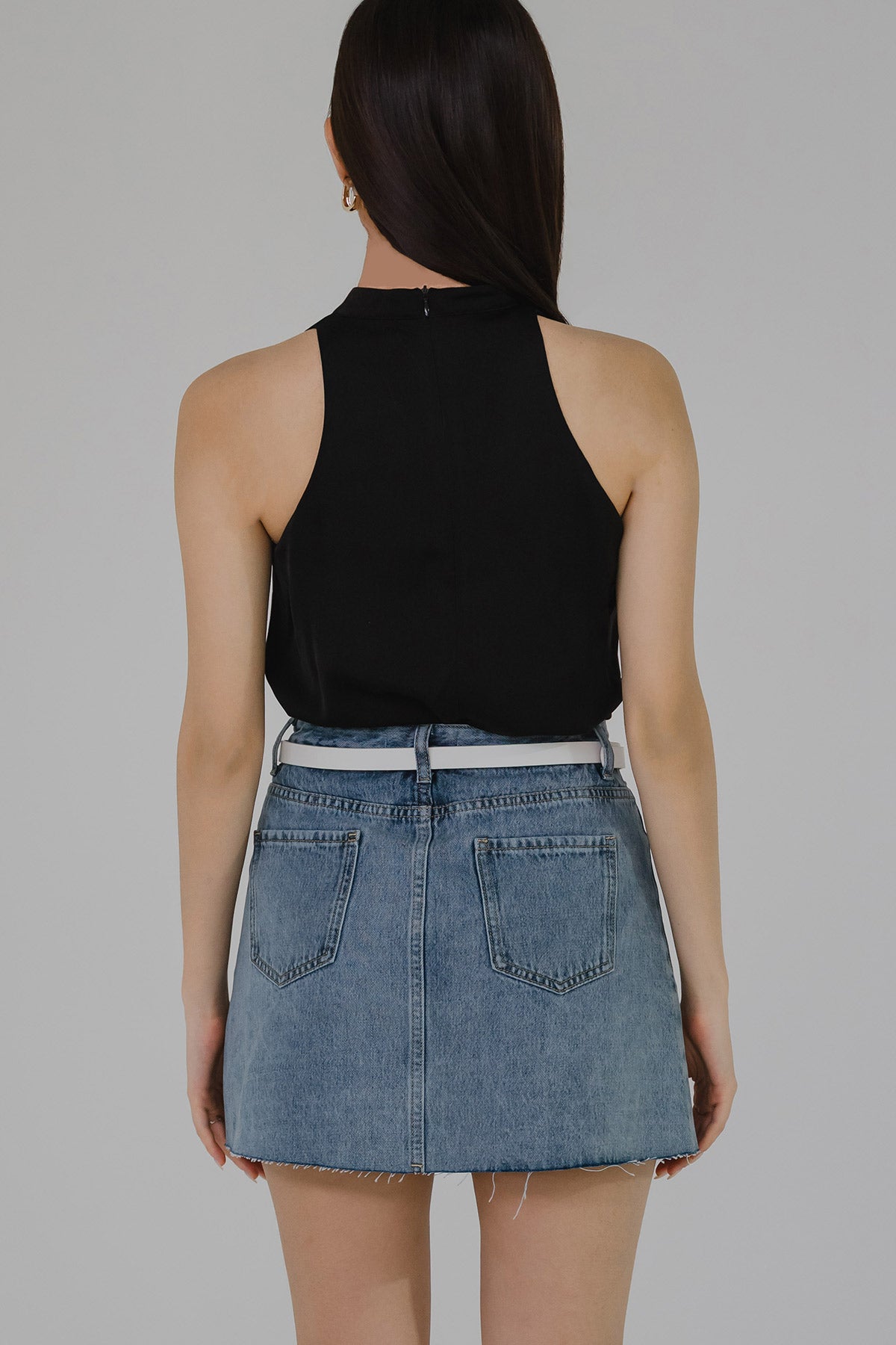 Cove Denim Skort (Blue)