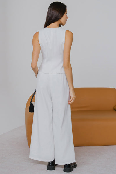 Beverly Vest Top (White)