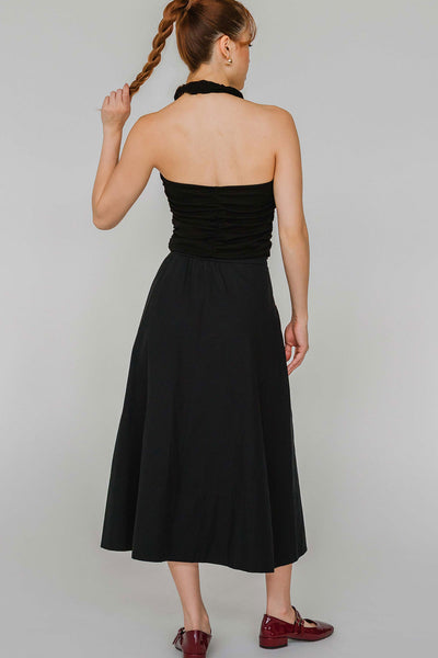 Sohee Padded Halter Top (Black)