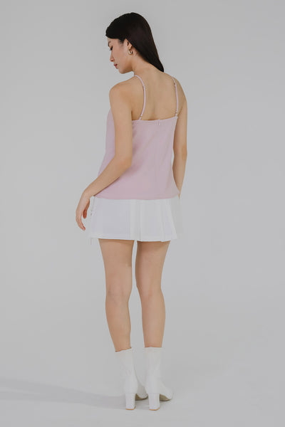 Melrose Padded Halter Top (Pink)