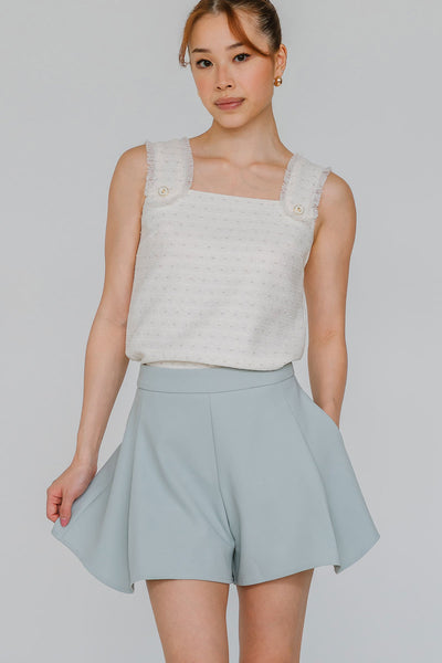 Frankie Flare Shorts (Light Blue)