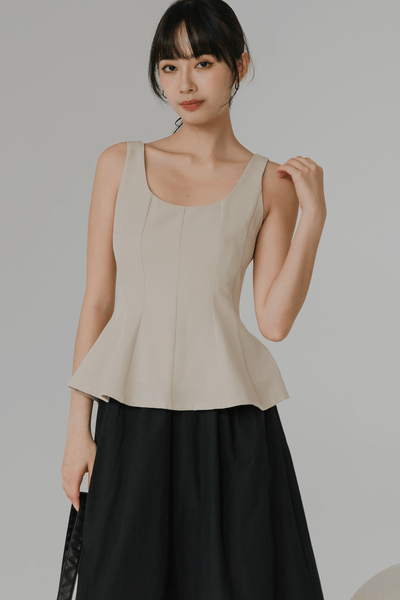 Golden Hour Reversible Top (Sand)