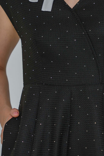 Midnights V-Neck Romper (Black)