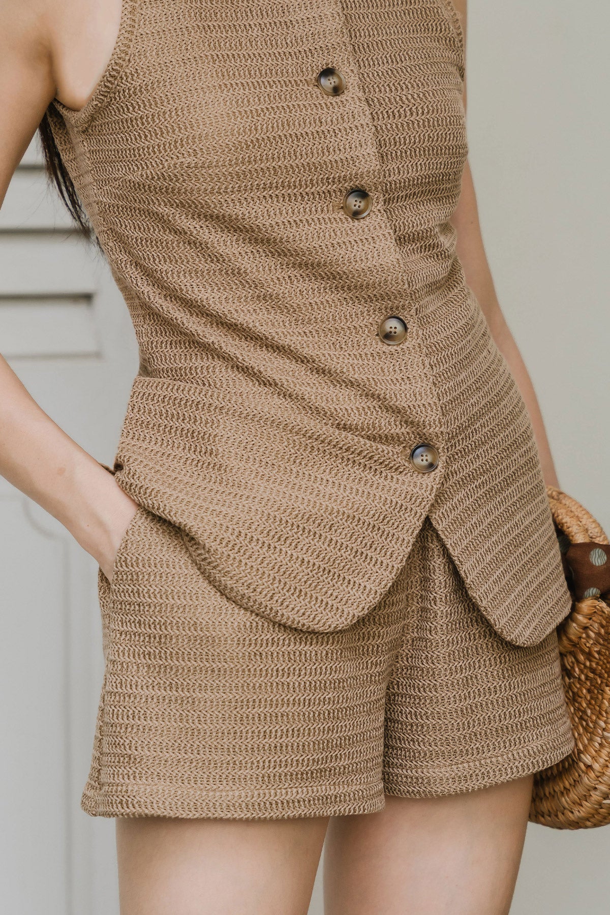The Retreat Knit Set (Latte)