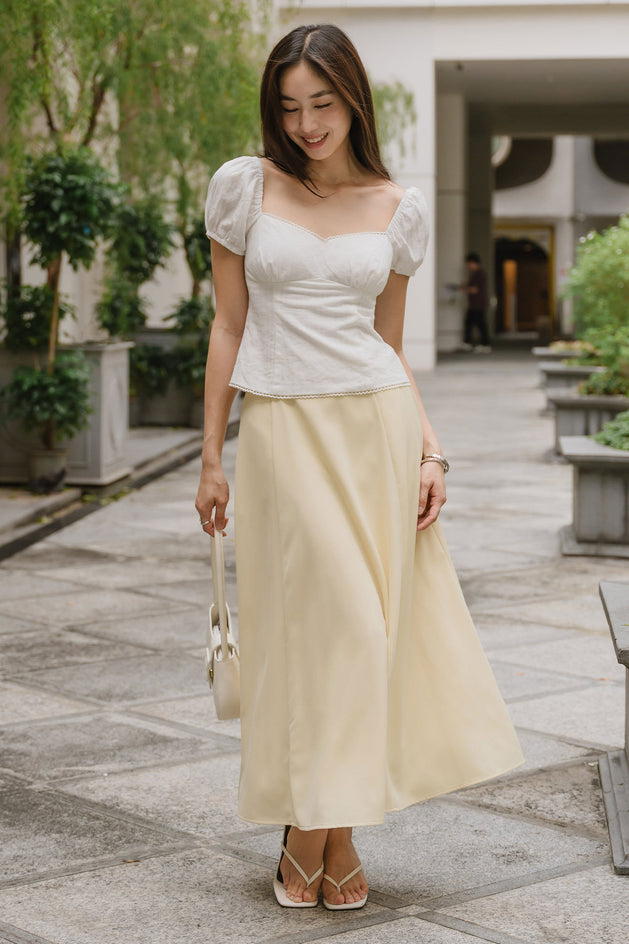 Pera Padded Top (White)
