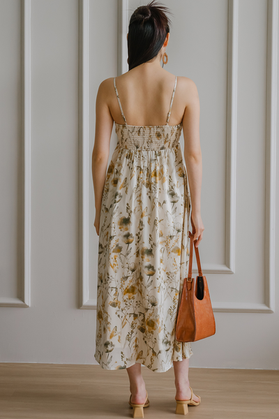 Arden Dream Floral Dress (Amber)